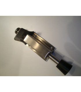 Bloc porte inox brossé