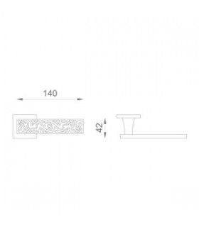 Poignée de porte SoCHIC 02 dnd Martinelli