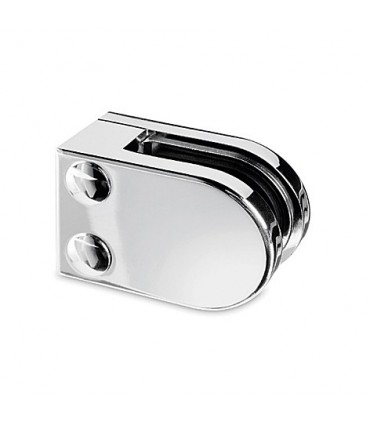 Pince a verre à talon plat - modèle 27 - Zamak chromé brillant