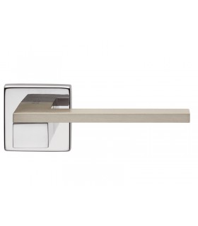 Poignée de porte ESA ES14 chrome brillant et noir