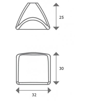 Poignée bouton de meuble design Regatta par Bosetti Marella