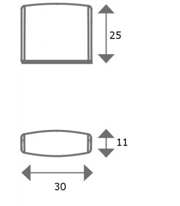 Poignée bouton de meuble design Calipso par Bosetti Marella