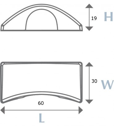 Poignée bouton de meuble design Musa par Bosetti Marella