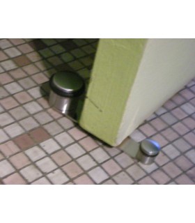 Butée bloc porte inox