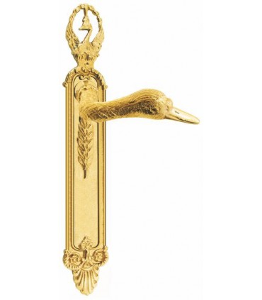 Paire de poignée sur plaque Castle 058 style Empire