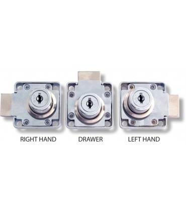 Petite serrure pour placard ou tiroir