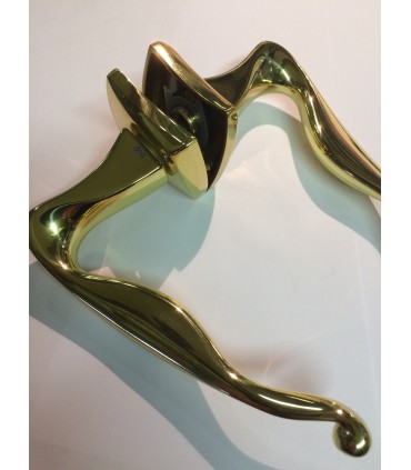 Poignée de porte ARDEA AD13 dnd Martinelli laiton poli