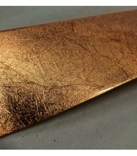 Poignée Foglia finition feuille de cuivre