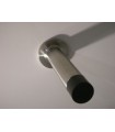 Butée de porte fixation murale M-tube en inox