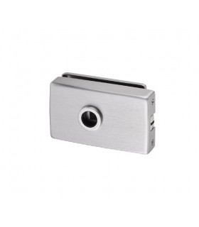 Petite serrure bec de cane à pêne magnétique pour porte en verre  