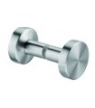 Poignée bouton disque inox brossé Poignée bouton disque inox brossé