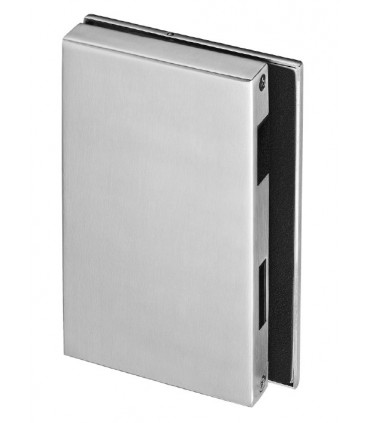 Gâche pour double porte en verre