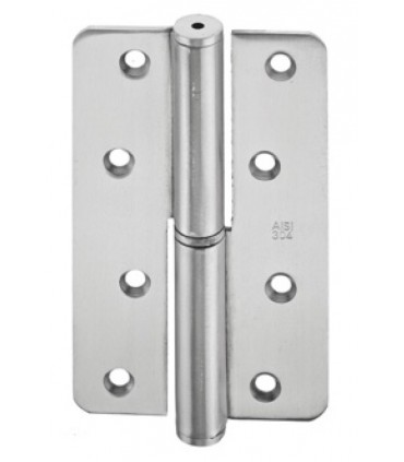 Paumelle 140 x 80 mm en inox aisi 304