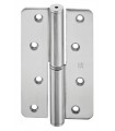 Paumelle 140 x 80 mm en inox aisi 304 60 kg