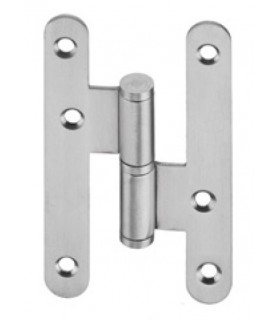 Charnière en inox 100 x 59 x 2 mm