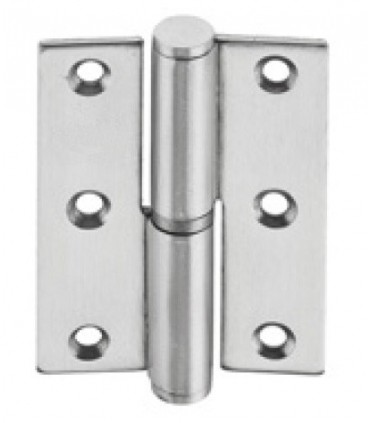 Charnière en inox 76 x 56 x 2.5 mm