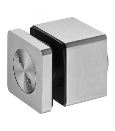 Fixation ponctuelle ajustable forme carrée pour garde-corps en verre