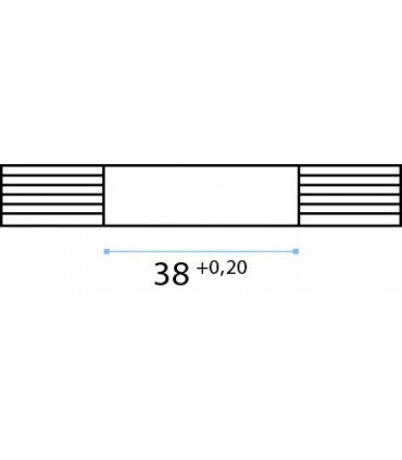 Fixation ponctuelle ajustable ronde 50 mm pour garde-corps en verre