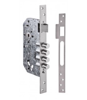 Serrure de sécurité à larder pour porte en bois Serrure de sécurité à larder pour porte en bois