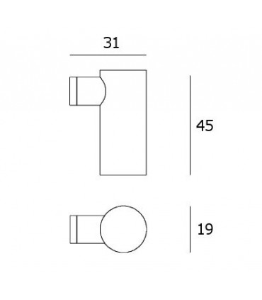 Butée de porte Tubik