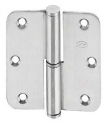 Charnière en inox 80 x 80 x 2.5 mm