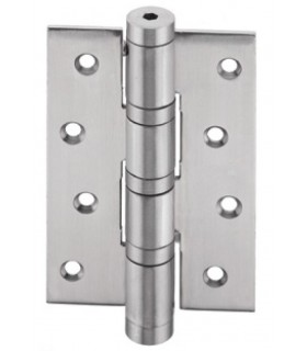 Charnière simple action en inox sur 3 roulements a billes