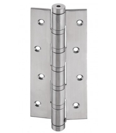Charnière simple action en inox sur 5 roulements a billes