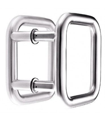 Poignée tubulaire carrée