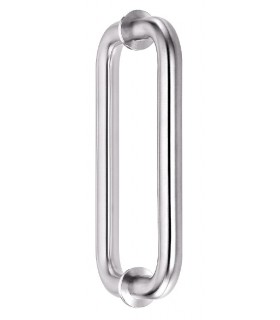 Poignée coudée inox brossé Poignée coudée inox brossé