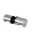 Poignée bouton inox brossé Ø 30 mm Poignée bouton inox brossé Ø 30 mm