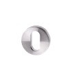 Poignée inox Ø 90 mm à coller sur porte coulissante en verre Poignée inox Ø 90 mm à coller sur porte coulissante en verre