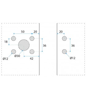 Encoche pour condamnation serrure  Encoche pour condamnation serrure