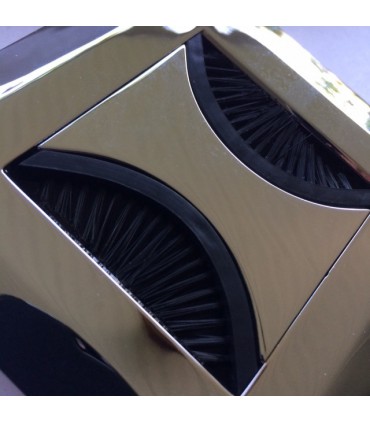 Finition chromé brillant