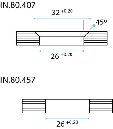 Fixation mur / verre