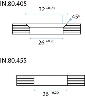 Raccord verre / verre Raccord verre / verre