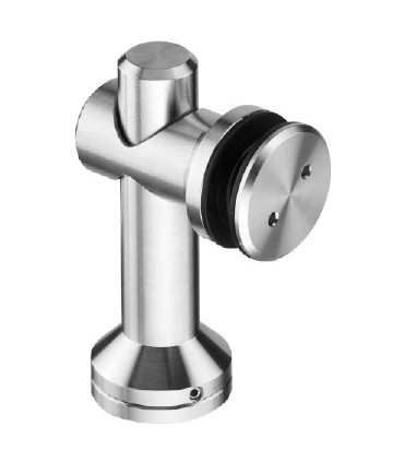 Fixation mur / verre