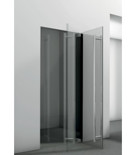 Kit penture pour porte double action en verre poids maxi 50 kg Kit penture pour porte double action en verre poids maxi 50 kg