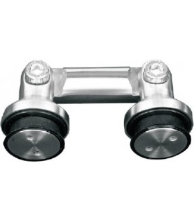 Raccord variable entre deux volumes en verre Raccord variable entre deux volumes en verre