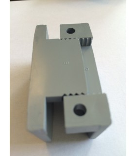 Guide sol réglable en nylon pour porte verre d'épaisseur 8 à 16 mm Guide sol réglable en nylon pour porte verre d'épaisseur 8 à 16 mm