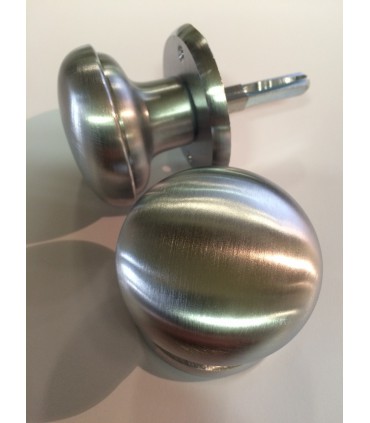 Finition chrome satiné
