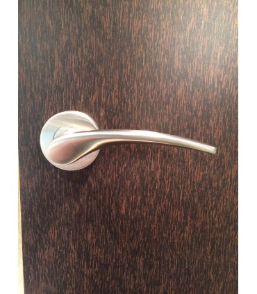 Paire de poignée béquille double en inox série 2042