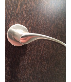 Paire de poignée béquille double en inox série 2042