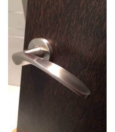 Paire de poignée béquille double en inox série 2042