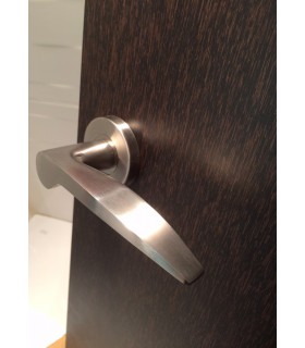 Paire de poignée béquille double en inox série 2041