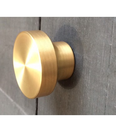 Patère DOTY50 laiton brossé