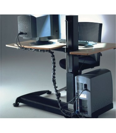 Guide-câble de bureau série Chain