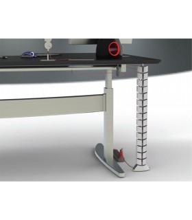 Guide-câble de bureau vertical série Oval Guide-câble de bureau vertical série Oval
