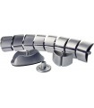 Guide-câble de bureau vertical série Oval Guide-câble de bureau vertical série Oval