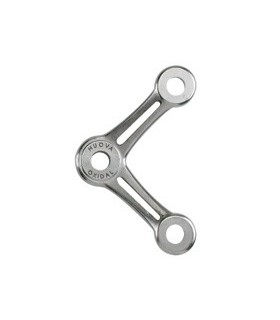 Spider inox deux branches Astra 2 entraxe 150 mm Spider inox deux branches Astra 2 entraxe 150 mm