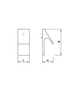 Poignée bouton tirette Zapa 0315 par Viefe